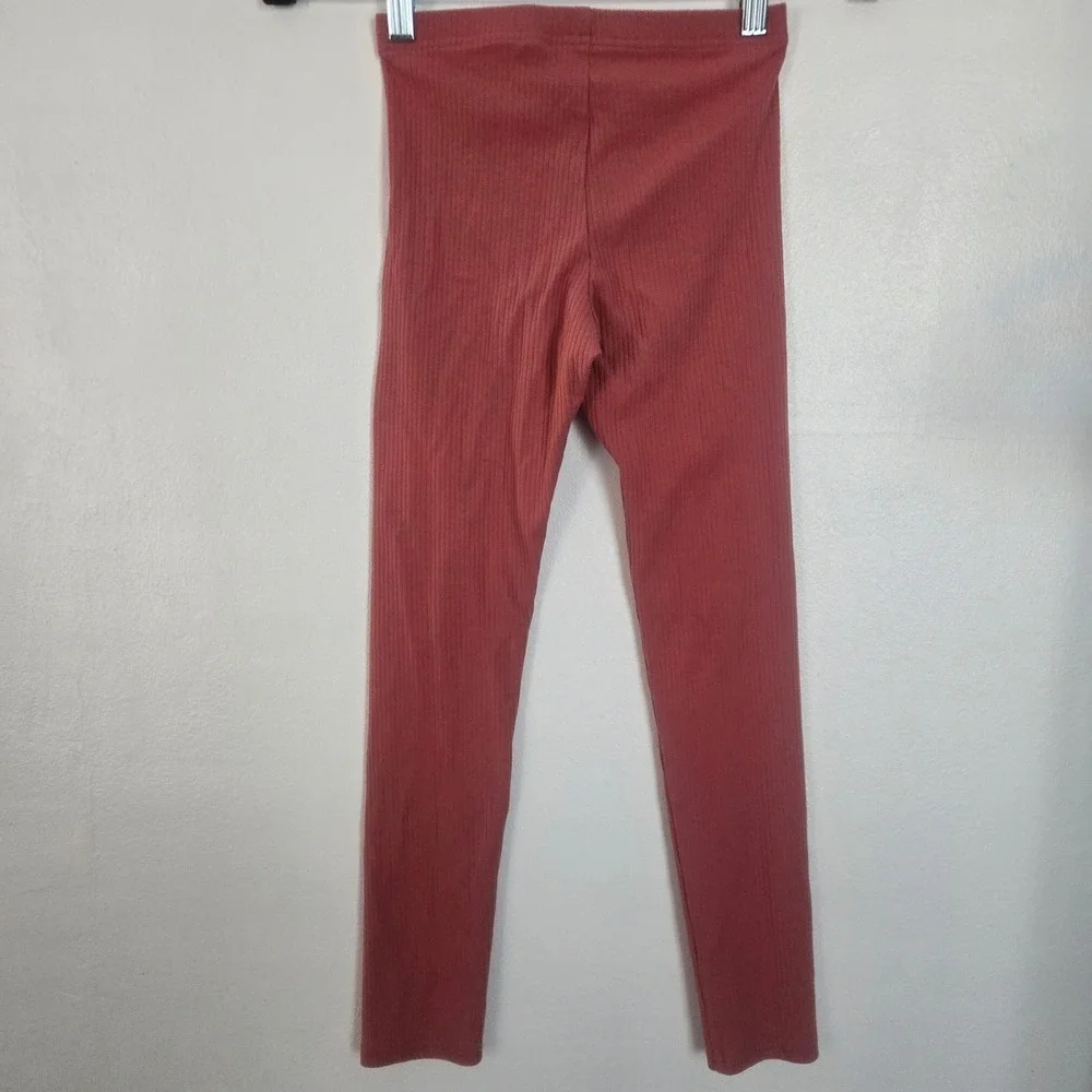 Old Navy Girls Ribbed Leggings Rose pink Size L‎ 10 12